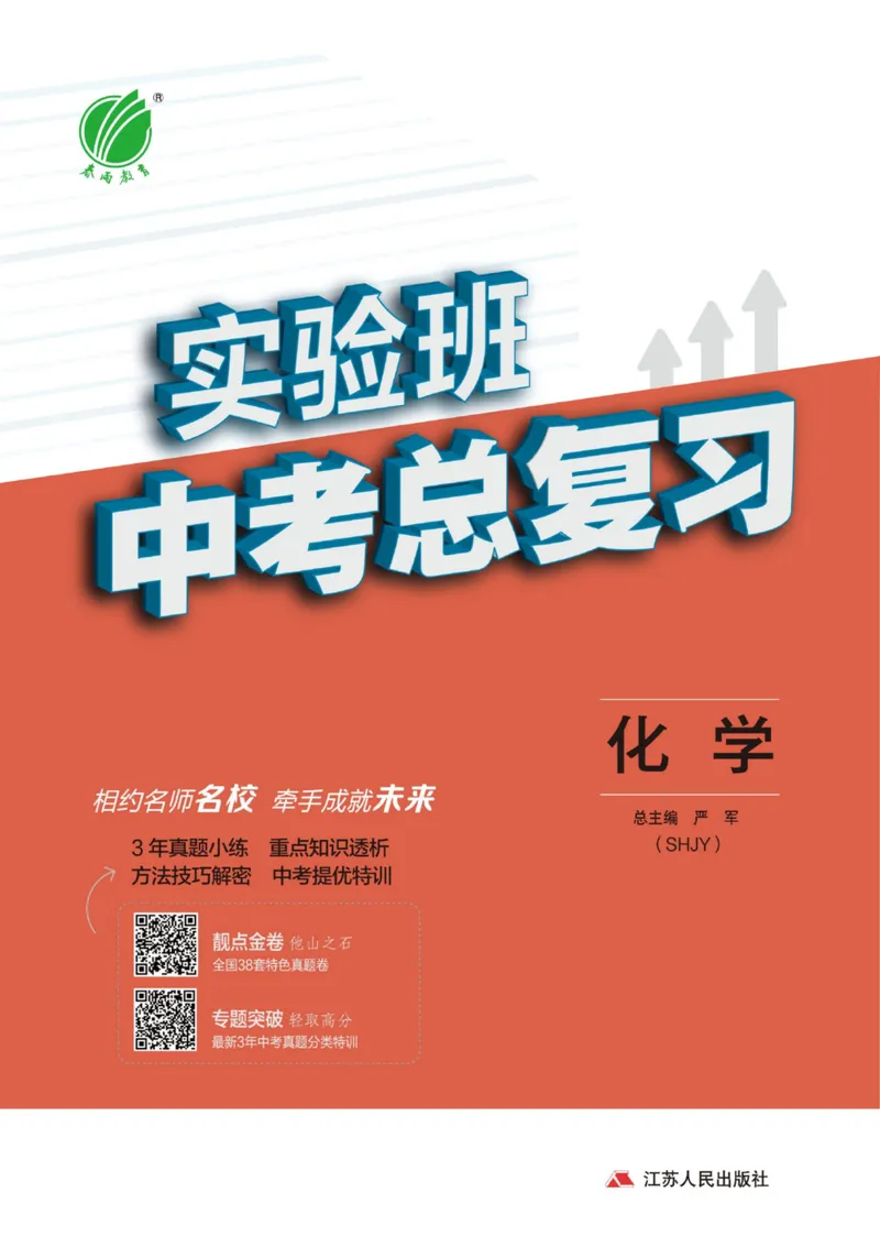 《实验班中考总复习化学沪教版_初中全科目同步习题+精品试卷（7-9年级）_25秋初中化学《同步习题+精品试卷》_初中化学（人教版）试卷_《实验班中考总复习》》第1页预览