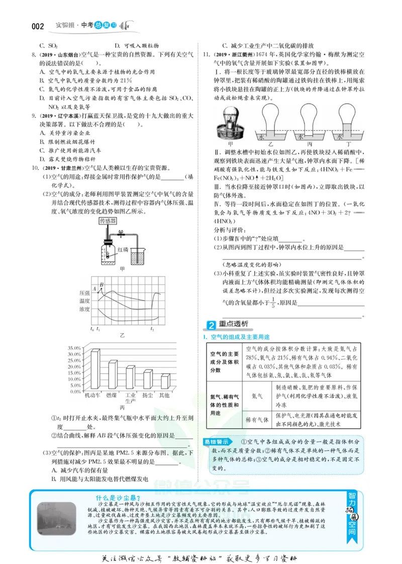 《实验班中考总复习化学沪教版_初中全科目同步习题+精品试卷（7-9年级）_25秋初中化学《同步习题+精品试卷》_初中化学（人教版）试卷_《实验班中考总复习》》第4页预览