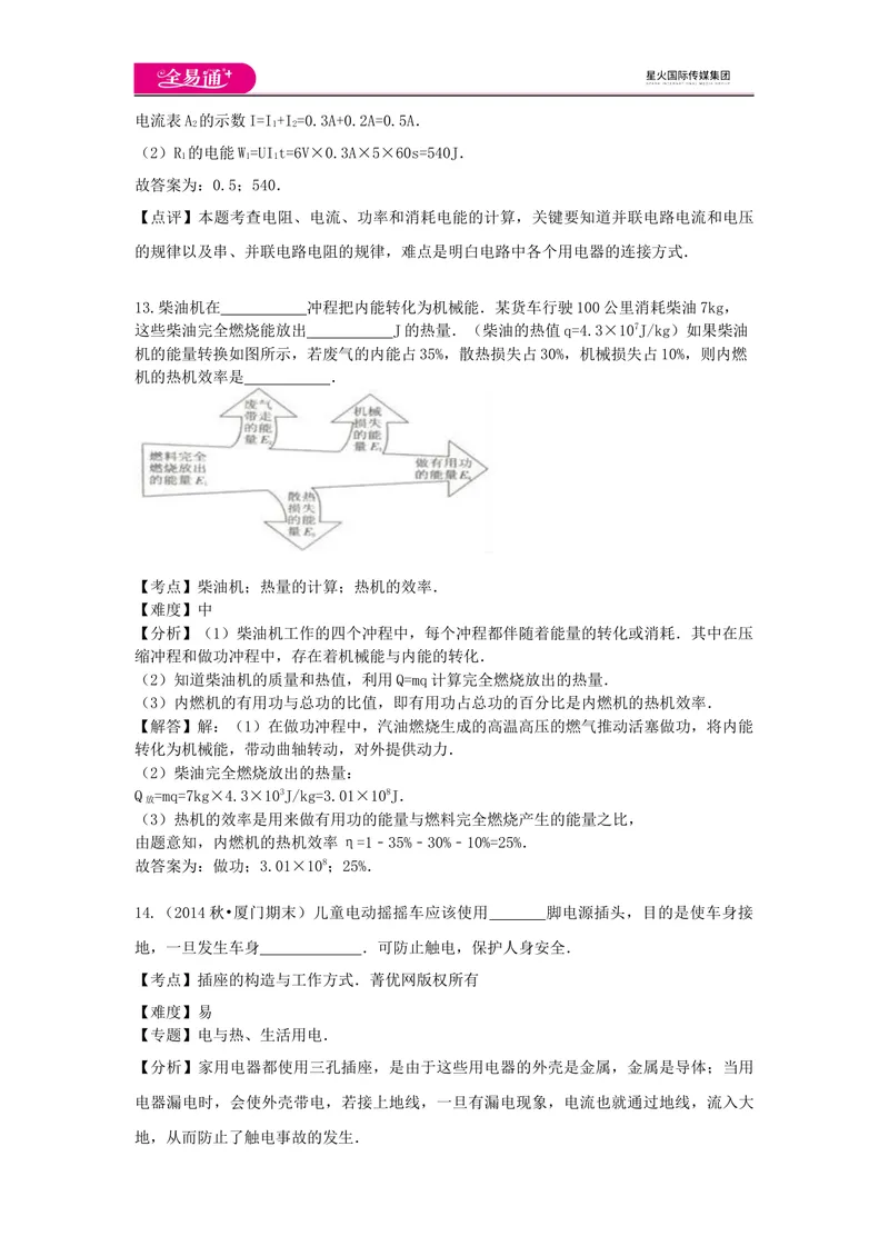 《期末卷3_初中全科目同步习题+精品试卷（7-9年级）_25秋初中物理《同步习题+精品试卷》_初中物理试卷沪科版_《同步试题》_同步试题资源包（9A）》第10页预览