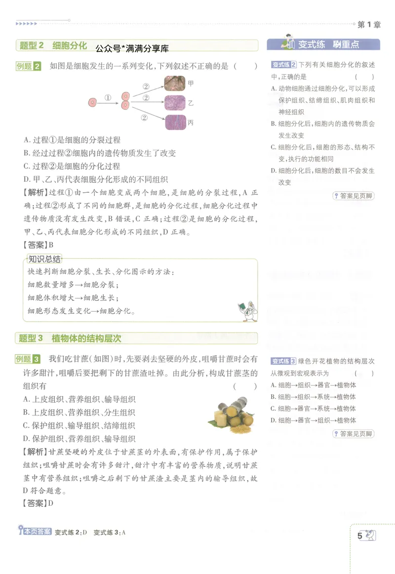 《必刷题7下-科学浙教版狂K重点_初中全科目同步习题+精品试卷(7-9年级)_25秋初中科学《同步习题+精品试卷》_《必刷题》》第8页预览