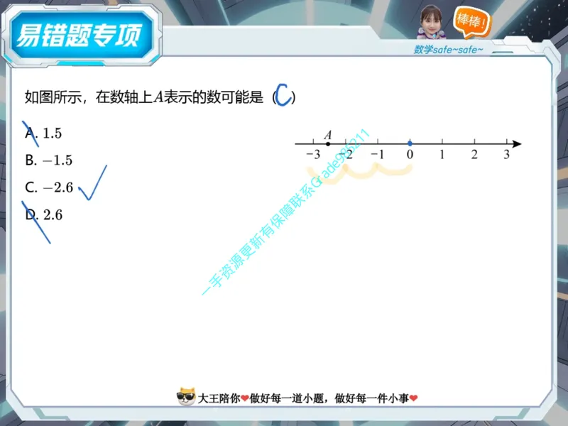 《02-01.课堂笔记主讲课中笔记_26初一网课_2026初一数学-李爽-_2025初一秋上数理思维自主学习·RJ·A（2期）-李爽_课程资料_第2节易错题专项秋A班RJ-1》第6页预览