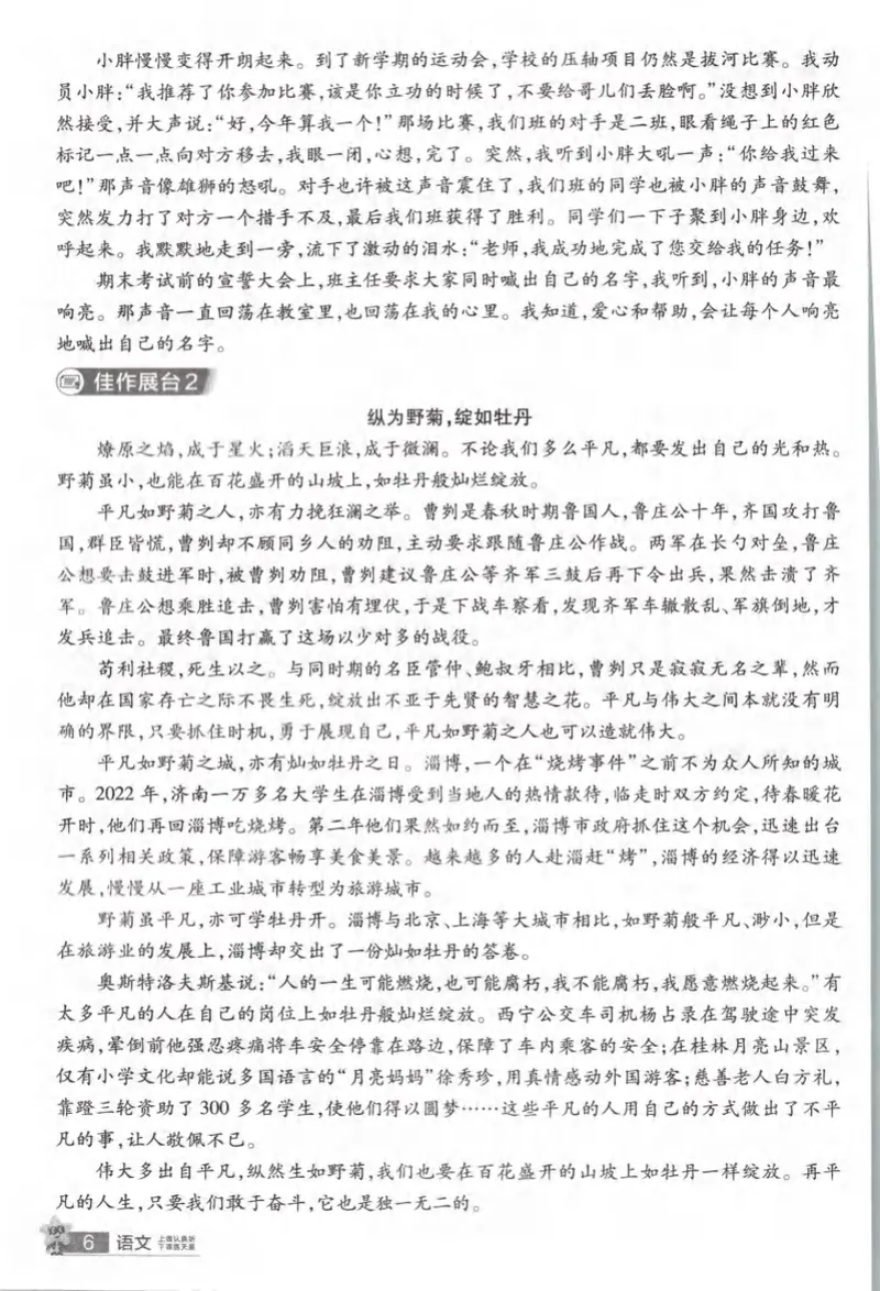 《2025河南中考45套金考卷-语文考场高分范文_2025版金考卷《45套中考试卷汇编》初中7科全（全国、各地多版本）_2025版金考卷《45套中考试卷汇编》初中语文、数学、英语、物理、化学（河南）》第8页预览