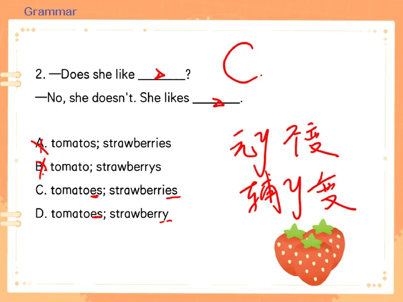 《02.课堂笔记主讲课中笔记_26初一网课_2026初一英语-陈浩-_2025初一秋上双语素养自主学习·TY·A+（1期）-陈浩_02_易错题专项秋A+班TY-1》第5页预览