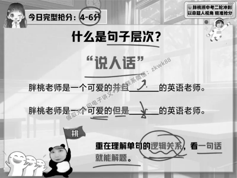 《04.课堂笔记主讲课中笔记_2025初三网课_25初三英语_25初三王凯皎英语（作业帮）_春季下-春季班A+_课堂笔记》第8页预览