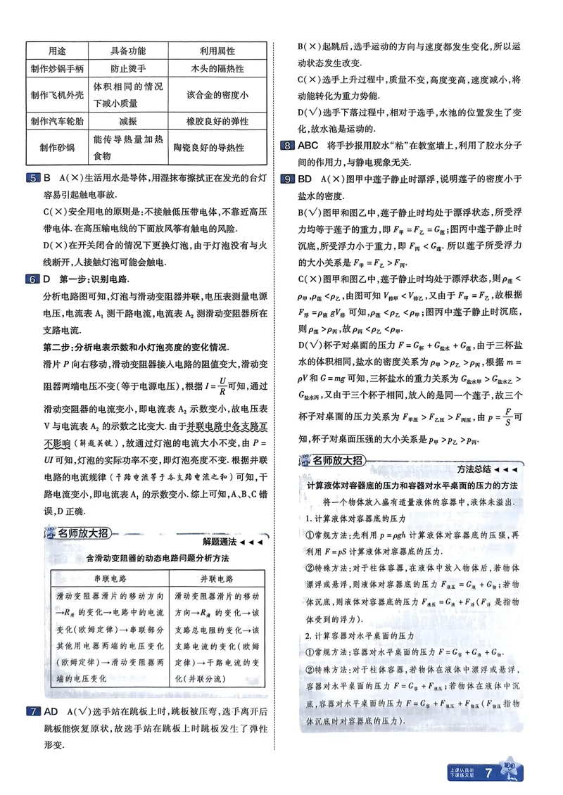 《2025金考卷物理45套答案(1)_2025版金考卷《45套中考试卷汇编》初中7科全（全国、各地多版本）_2025版金考卷《45套中考试卷汇编》初中语文、数学、英语、物理、化学（辽宁）》第10页预览