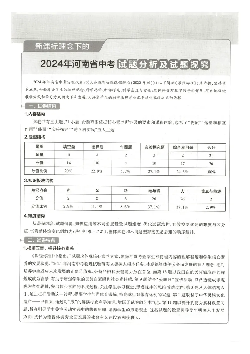 《2025河南中考物理45套卷试卷_2025版金考卷《45套中考试卷汇编》初中7科全(全国、各地多版本)_2025版金考卷《45套中考试卷汇编》初中语文、数学、英语、物理、化学(河南)》第6页预览