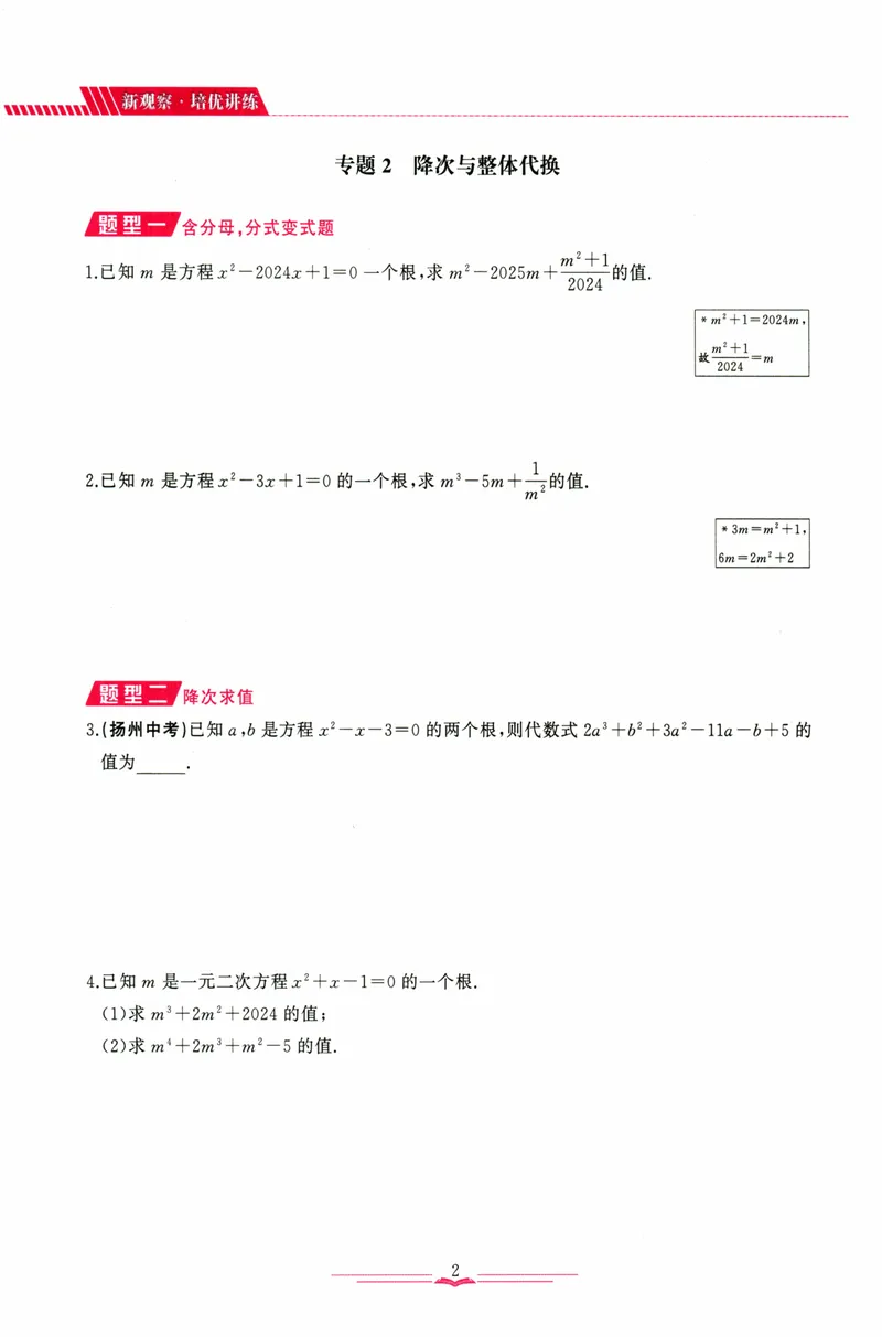 《思维新观察-数学培优讲练-RJ-9上_初中全科目同步习题+精品试卷(7-9年级)_25秋初中数学《同步习题+精品试卷》_初中数学人教版试卷_初中数学人教版7-9年级上册_《思维新观察》25秋》第10页预览