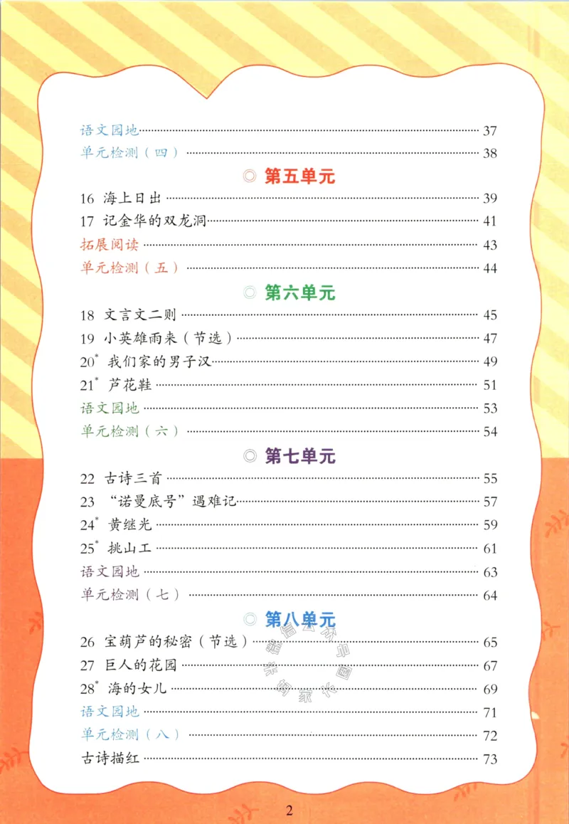 《056.语文红逗号课前预习单四年级下册公众号：米妈家长圈_小学1-6年级全科全套_1-6年级全科下册_四年级_其他补充资料_语文资料》第3页预览