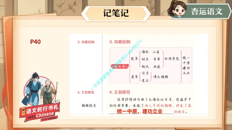 《15-01.课堂笔记主讲课中笔记_26初一网课_2026初一语文-刘璐-_2025初一秋上人文创作自主学习TY·A+（1期）-刘璐（杏仁）_课程资料_第13节文学鉴赏善用修辞文斐然（上）》第3页预览
