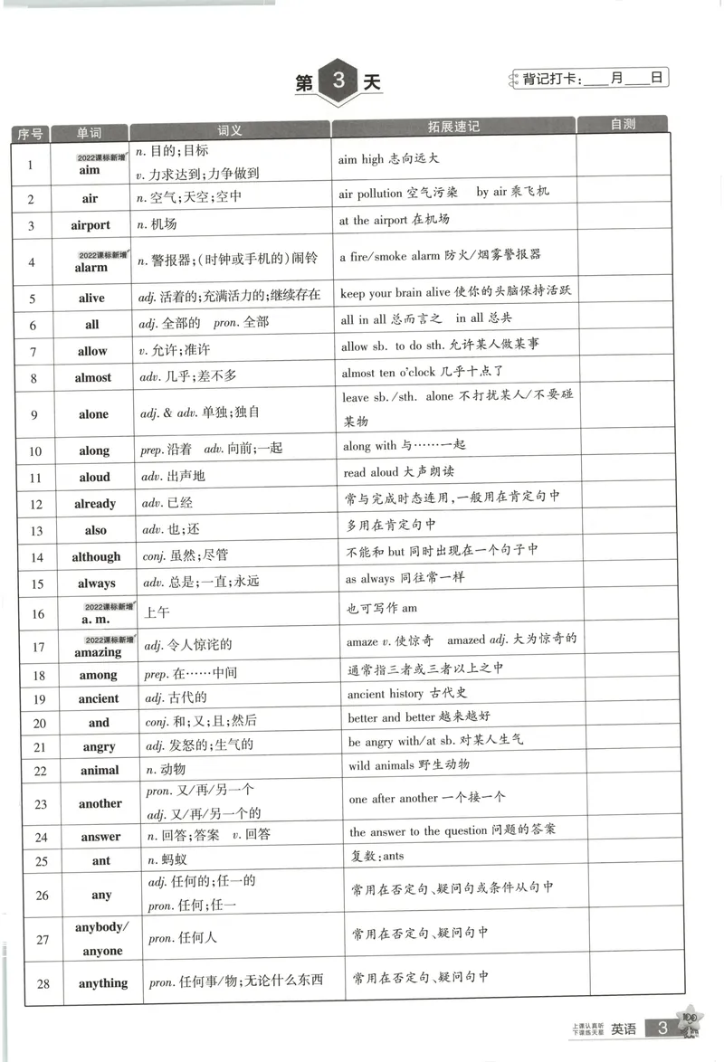 《2025《全国各省市45套•课标词汇速记》英语_2025版金考卷《45套中考试卷汇编》初中7科全（全国、各地多版本）》第4页预览