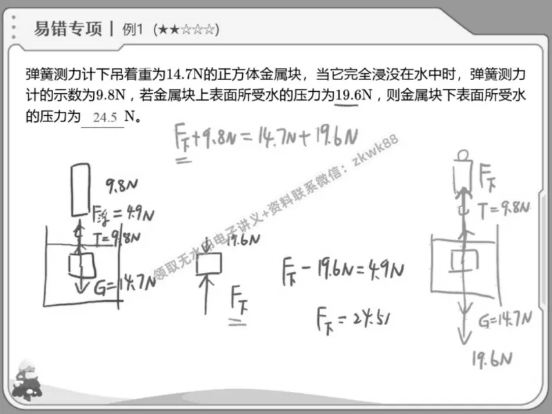 《10.课堂笔记主讲课中笔记_2025初三网课_25初三物理_4.2.2024秋上.A+班初三物理培训班（付雷）_春季上-寒假班A+_课堂笔记》第7页预览