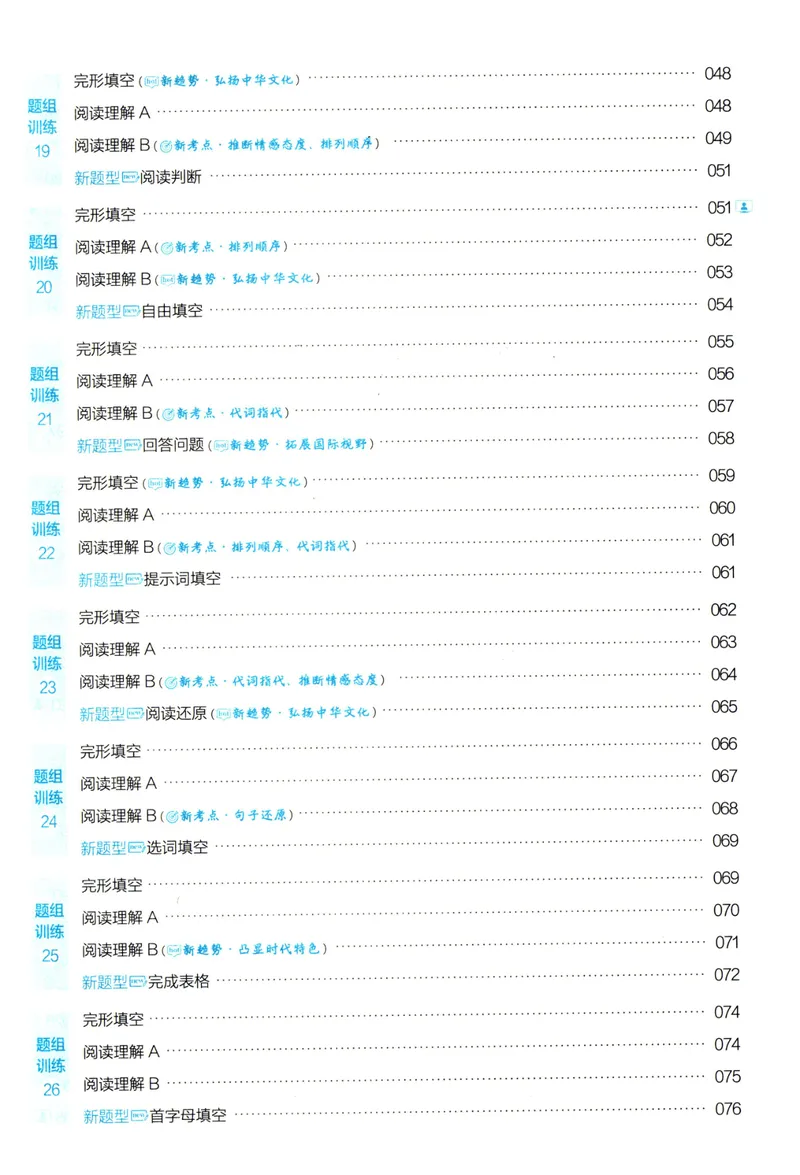 《星火英语巅峰训练组合训练1600题八年级_初中全科目同步习题+精品试卷（7-9年级）_25秋初中英语《同步习题+精品试卷》_初中英语（人教版）试卷_初中英语7-9年级上册_《英语巅峰训练》》第9页预览