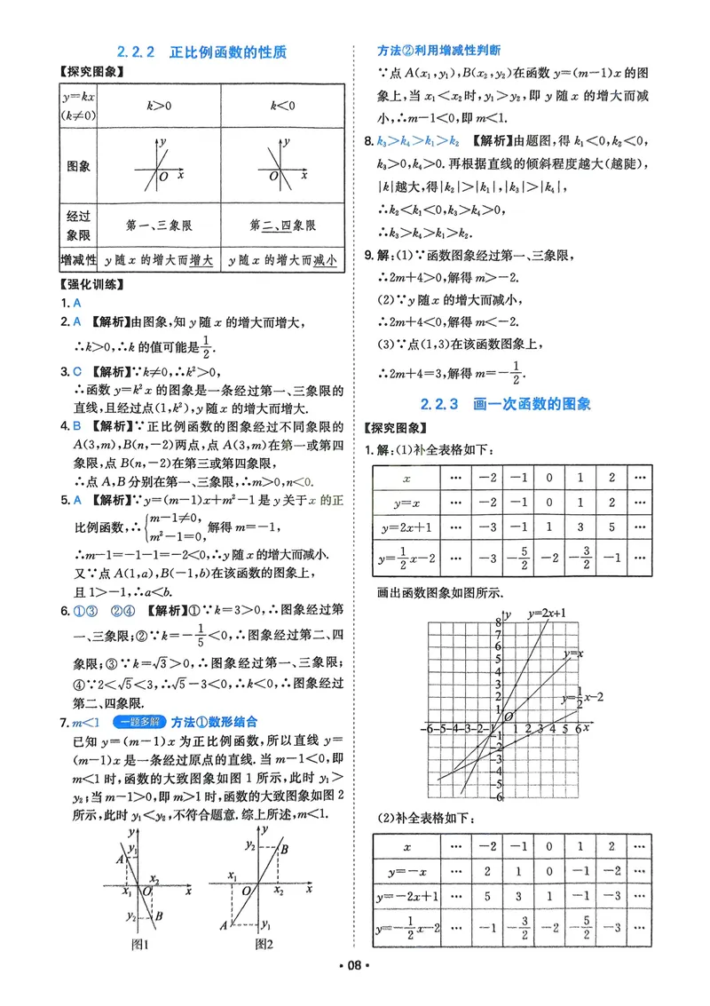 《2026《初中数学•一本函数》解析册_2026《初中数学•一本函数》》第9页预览