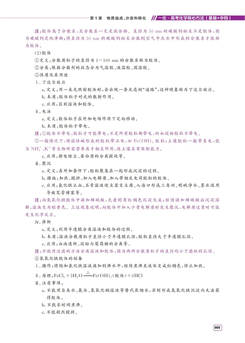《2027《高考化学必刷100讲》基础+中档版-方法册_8.28_2027《一化•核心方法必刷100讲》（基础+中档）（高考）（化学）》第5页预览
