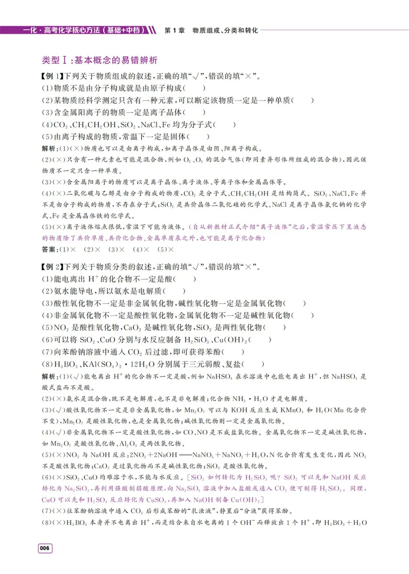 《2027《高考化学必刷100讲》基础+中档版-方法册_8.28_2027《一化•核心方法必刷100讲》（基础+中档）（高考）（化学）》第6页预览
