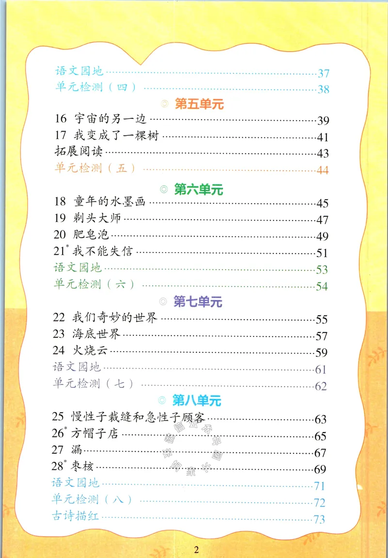 《061.语文红逗号课前预习单三年级下册公众号：米妈家长圈_小学1-6年级全科全套_1-6年级全科下册_三年级_其他补充资料_语文资料》第4页预览