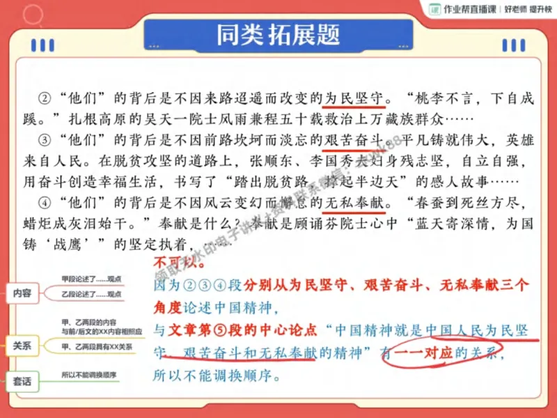 《25.课堂笔记主讲课中笔记_2025初三网课_25初三语文_1.2.2024秋上.A+班初三语文培训班（刘璐）_秋季下-秋季班A+_课堂笔记》第10页预览