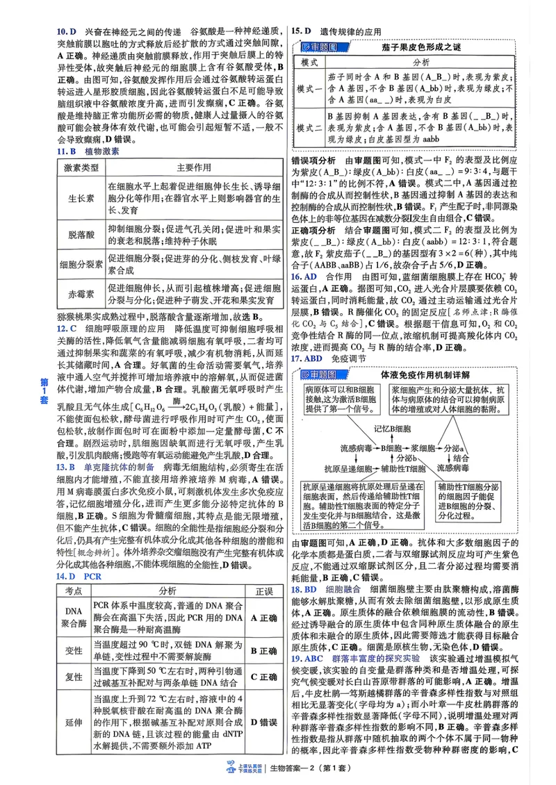 《6维解析册_2027金考卷45套_2027《天星教育•金考卷优秀模拟试卷汇编45套》(高考)(地区版)_2027《天星教育•金考卷优秀模拟试卷汇编45套》(高考)(物化生)(黑吉辽蒙专用)_99》第4页预览