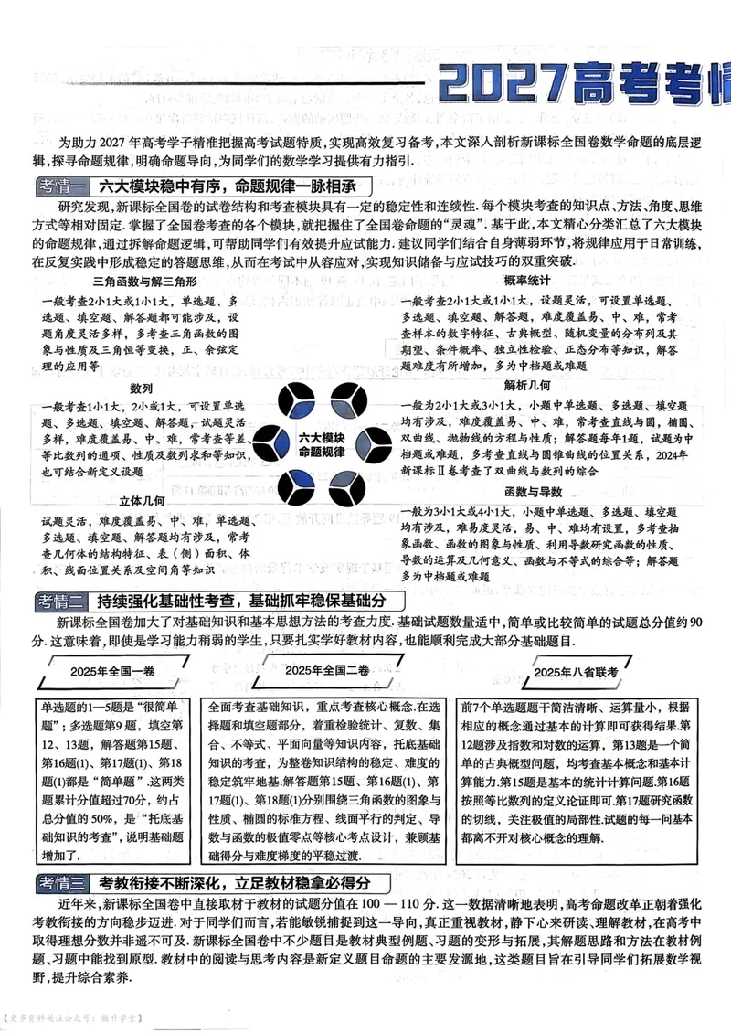 《2027版金考卷45套数学新高考版主书_2027金考卷45套_2027《天星教育•金考卷优秀模拟试卷汇编45套》（高考）（语数英）（新高考版）》第6页预览