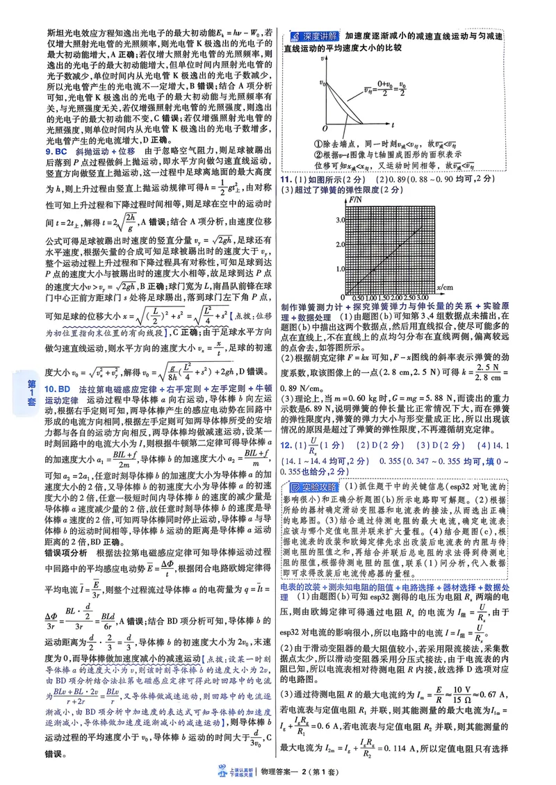 《6维解析册_2027金考卷45套_2027《天星教育•金考卷优秀模拟试卷汇编45套》(高考)(地区版)_2027《天星教育•金考卷优秀模拟试卷汇编45套》(高考)(物化生)(江西专用)_730》第6页预览