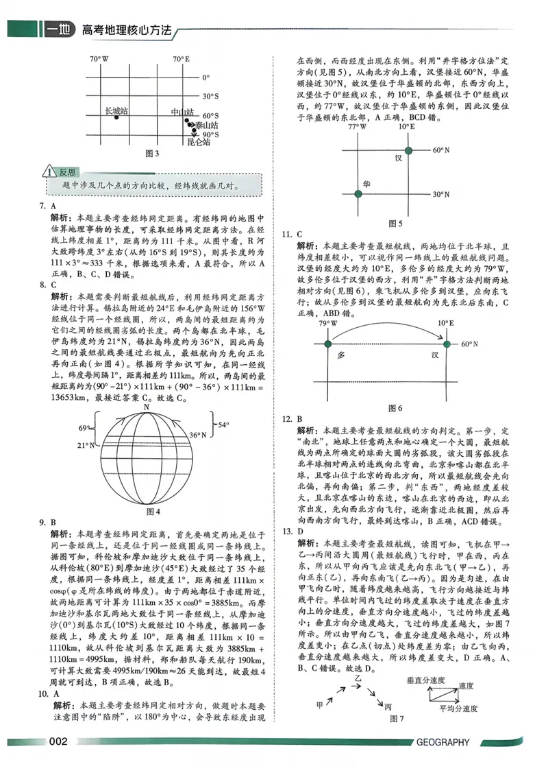 《2027届一地必刷100讲答案册_8.28_2027版高考《核心方法必刷100讲》方法册、习题册、答案册（地理）》第7页预览