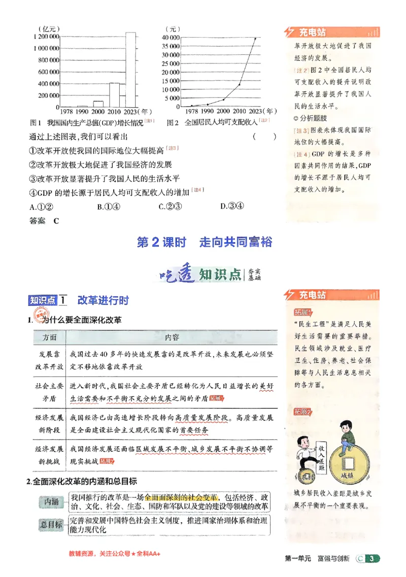 《2026《初中53同步》道法九上吃透重难点_2026版初中《5年中考3年模拟》7-9上册_2026版初中《5年中考3年模拟》9年级上册（语数外理化历道）(人教+北师)》第5页预览