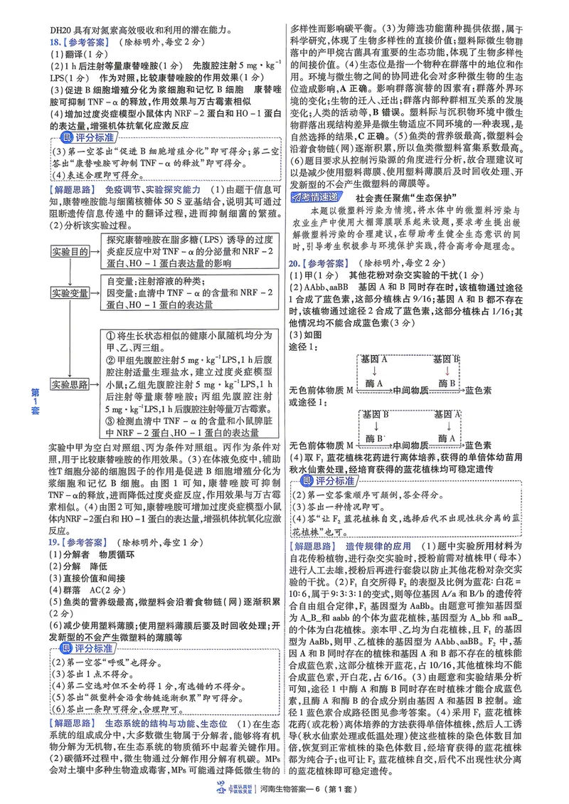 《6维解析册_2027金考卷45套_2027《天星教育•金考卷优秀模拟试卷汇编45套》(高考)(地区版)_2027《天星教育•金考卷优秀模拟试卷汇编45套》(高考)(物化生)(河南专用)_166》第8页预览