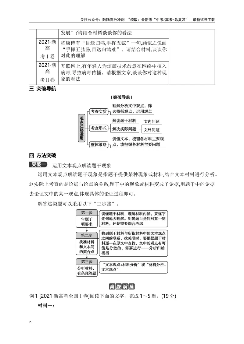 《08文内观点的迁移与运用-_一轮复习_2024年_2024年高考语文一轮复习之信息类文本阅读（全国通用）_资料_考点精讲》第2页预览