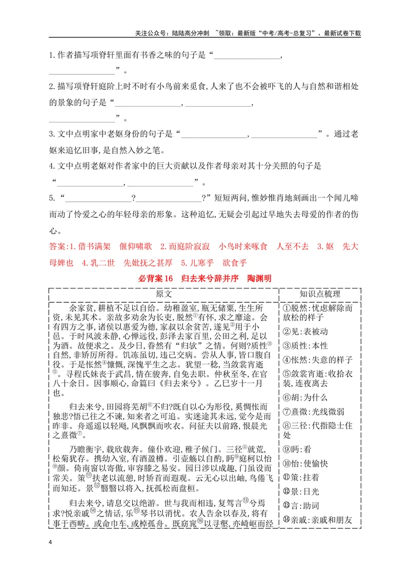《10选必下册+教材外必背7篇文言文（易错字标注+重点词语+默写检测+典题示例）（全国通用）_一轮复习_2025年_2025年高考语文一轮复习阅读鉴赏全国通用_资料_2-古代诗歌阅读》第4页预览