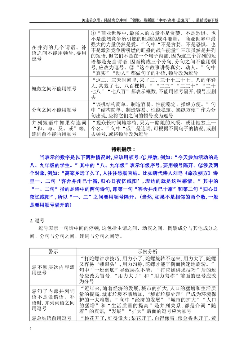 《13标点符号之点号的使用（讲义）_一轮复习_2025年_2025年高考语文一轮复习之语言文字运用（全国通用）_资料_1-资料》第4页预览