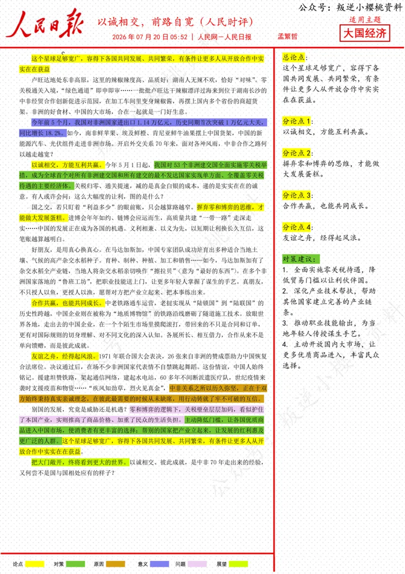 《20日-以诚相交，前路自宽（人民时评）_3539.2027北京定向选调_08选调高分范文+写作素材+申论刷题集_20、人民日报范文每日精讲（按月更新）_7月人民日报精读》第1页预览