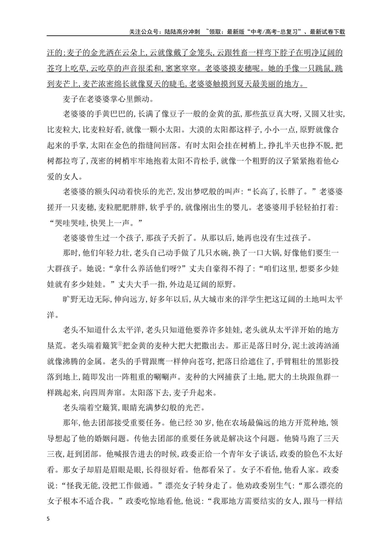 《17赏析语言艺术（从教材中来，到高考中去）_一轮复习_2025年_2025年高考语文一轮复习之文学类阅读（全国通用）_资料_1-资料》第5页预览