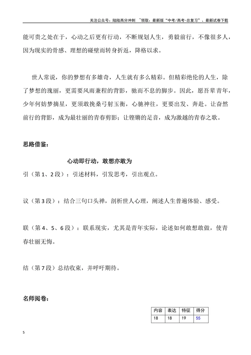 《02：“我不行”与“我曾想过”_专项复习_2025年_2025届新高三语文模考作文名师解析、下水示范_资料_1-资料》第5页预览
