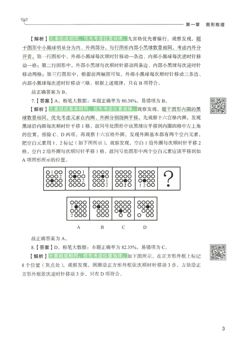 《26判断推理下册_3539.2027北京定向选调_062027行测刷题-各模块刷题合集pdf版_26某笔行测5000题+申论100题_1.26行测5000题(1月版)_26行测5000题版本1(推荐打印)_答案》第8页预览