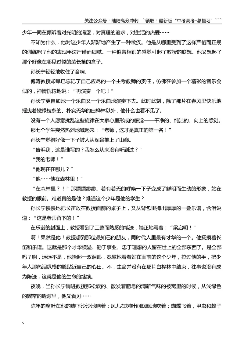 《08分析小说的叙事方式及叙述节奏_一轮复习_2026年-语文一轮复习_2026年高考语文一轮复习之现代文专题（全国通用）-G388_资料》第5页预览