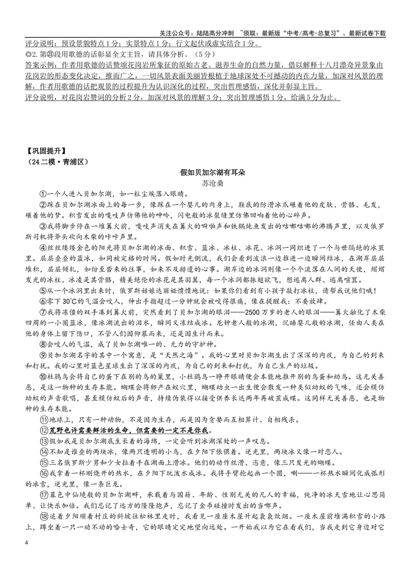 《02文学文本：立意与选材（解析版）_专项复习_2025年_2025年高考语文文学类文本阅读16练（上海专用）》第4页预览