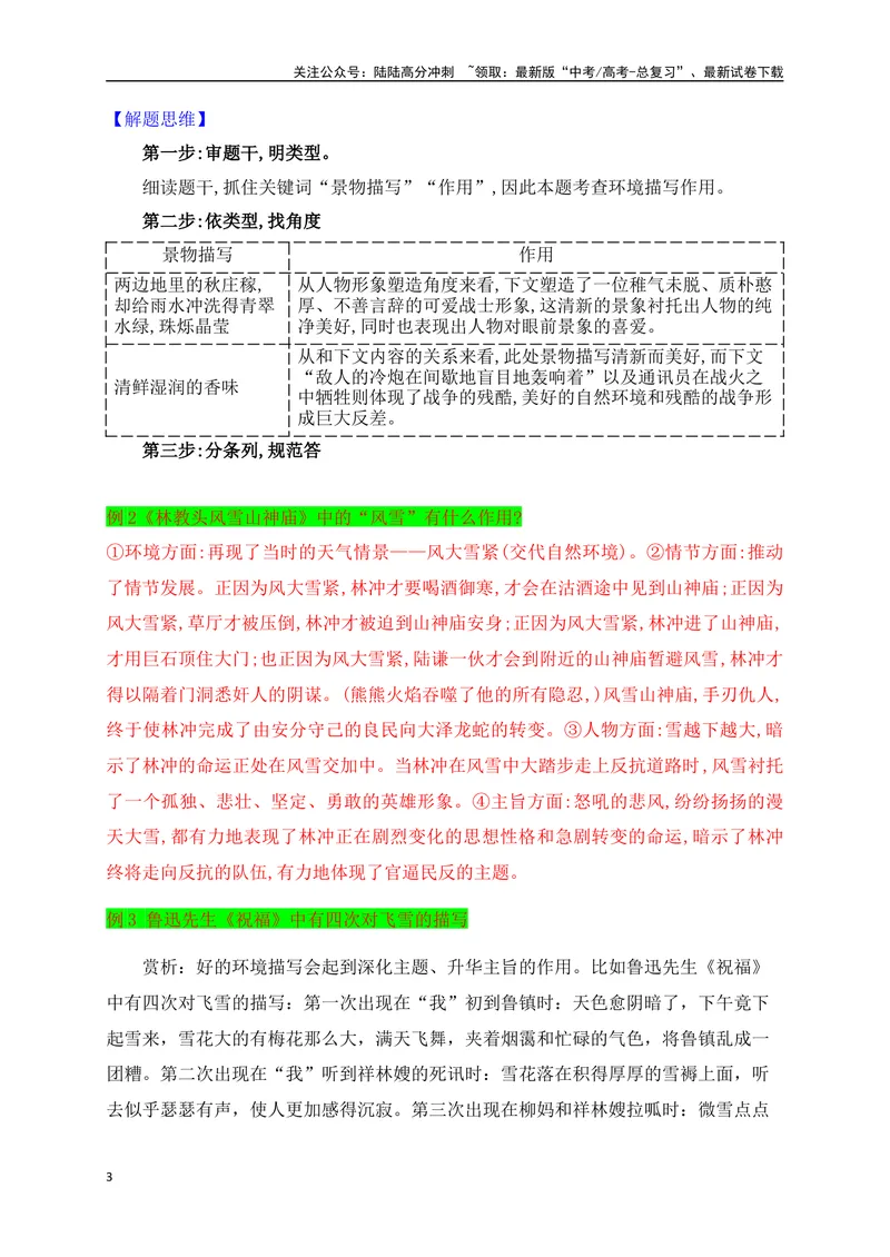 《13品鉴小说环境作用（从教材中来，到高考中去）_一轮复习_2025年_2025年高考语文一轮复习之文学类阅读（全国通用）_资料_1-资料》第3页预览