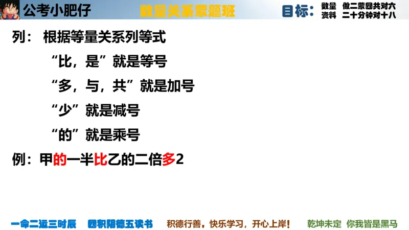 《2023国考数量蒙题第二章方程_3539.2027北京定向选调_052027行测资料（名师笔记+技巧+必考点）_05数量蒙题技巧_数量蒙题技巧合集（高照+齐麟+刘文超+司马+王永恒+小肥仔）》第5页预览