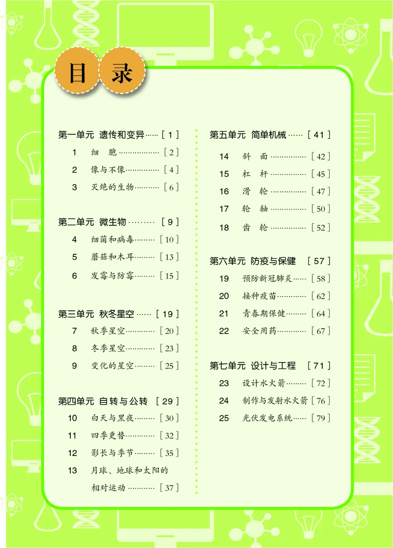 《06六制六上科学_小学1-6年级全科全套_2025更新专题（含教材）_寒假预复习必备资料2024新版小学教材电子版_小学科学_青岛版（无水印）_六制》第6页预览
