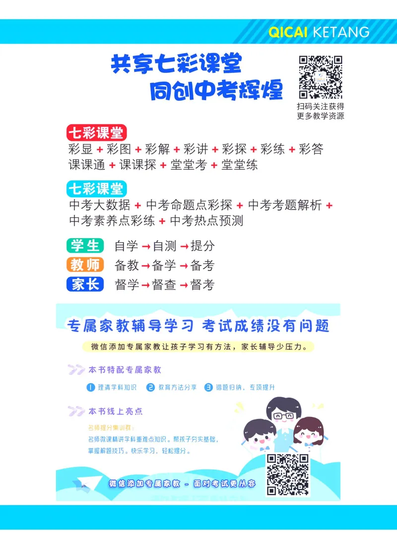 《七彩课堂七年级下册英语鲁教版学生用书_初中789年级全科目《七彩课堂》各版本_初中英语_鲁教版_学生用书》第2页预览