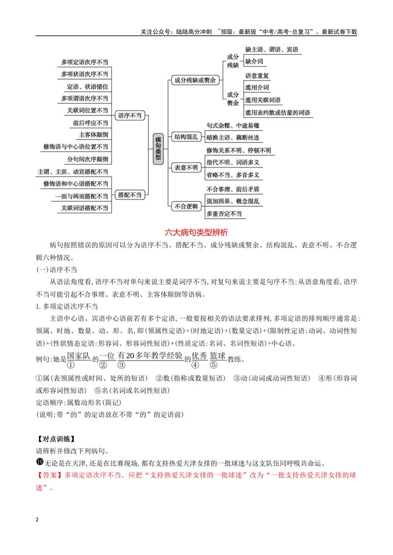 《05六大类病句类型的辨析及修改-_一轮复习_2024年_2024年高考语文一轮复习之语言文字运用（全国通用）_资料》第2页预览