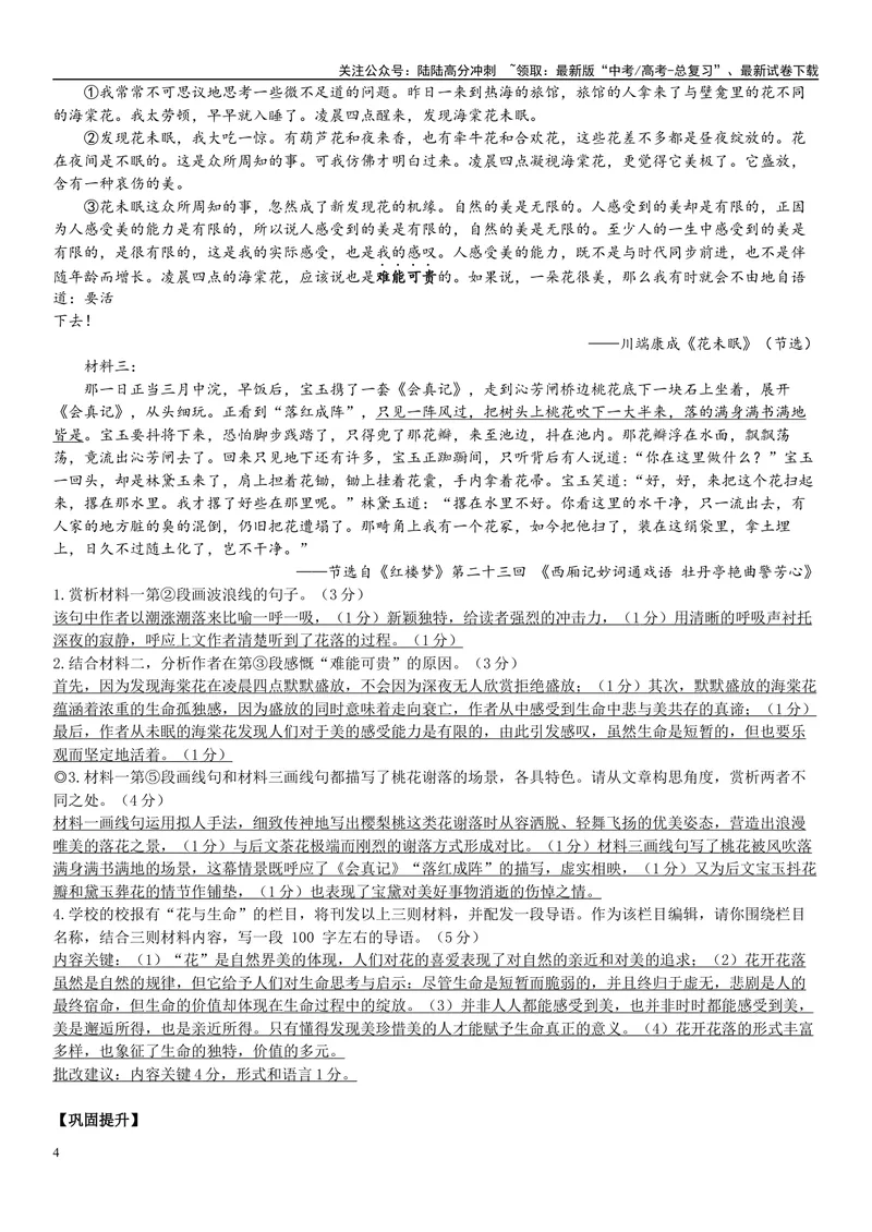 《06文学文本：环境描写（解析版）_专项复习_2025年_2025年高考语文文学类文本阅读16练（上海专用）》第4页预览