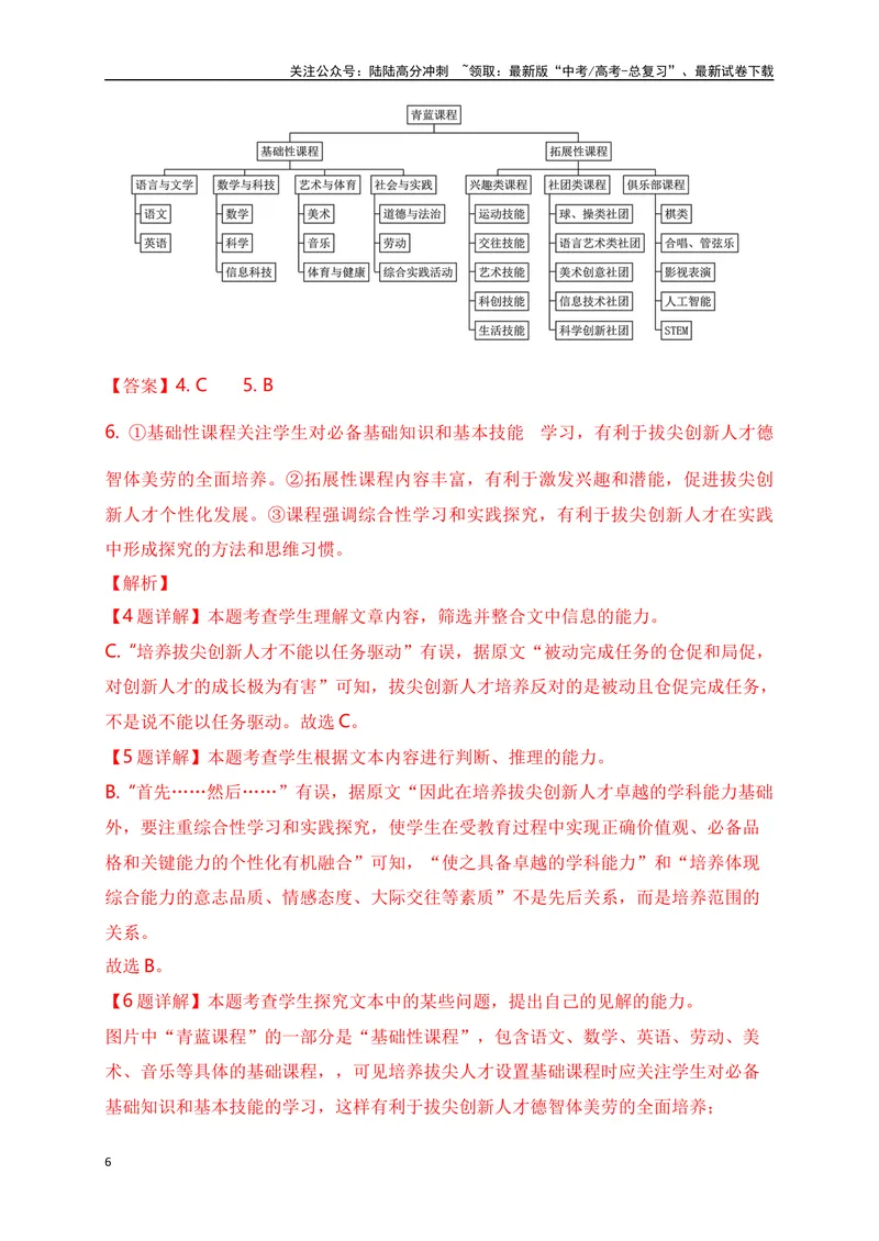 《04论述类（文艺理论）+实用类（时政新闻、前沿科技）综合训练-解析版_一轮复习_2024年_2024年高考语文一轮复习之信息类文本阅读（全国通用）_资料_综合训练》第6页预览