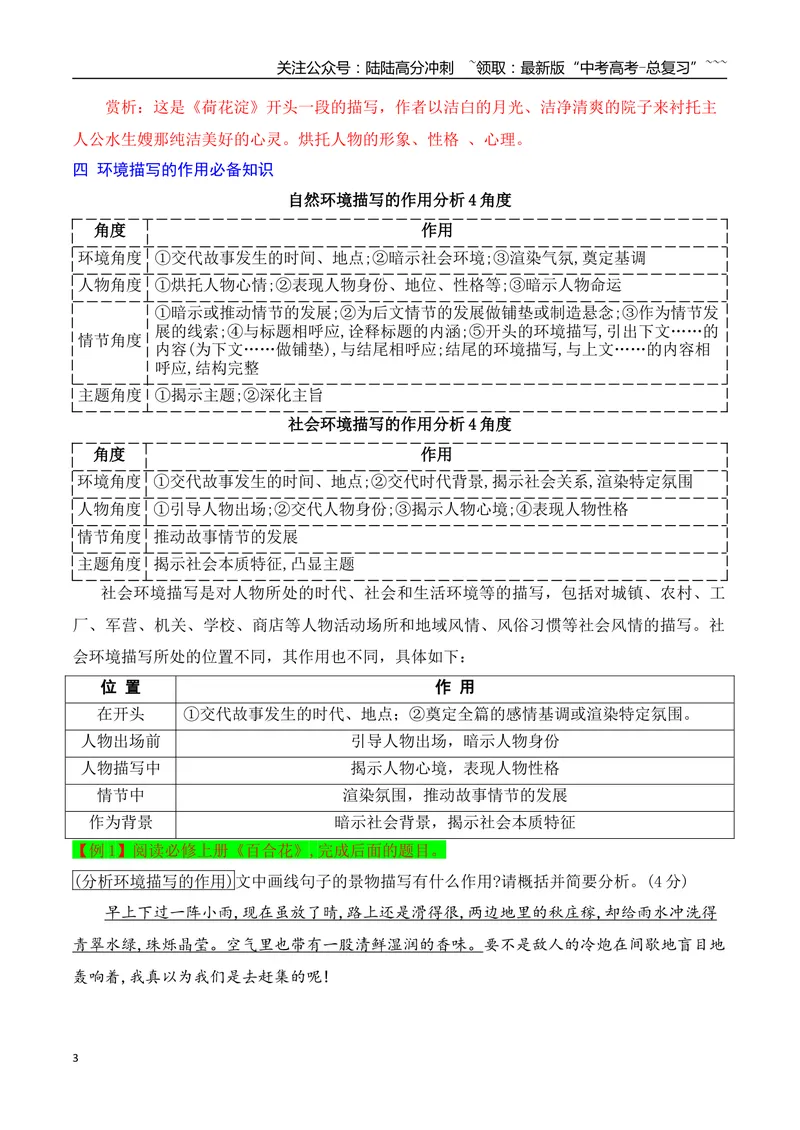 《12赏析小说环境描写的特点和作用_一轮复习_2026年-语文一轮复习_2026年高考语文一轮复习之现代文专题（全国通用）-G388_资料》第3页预览