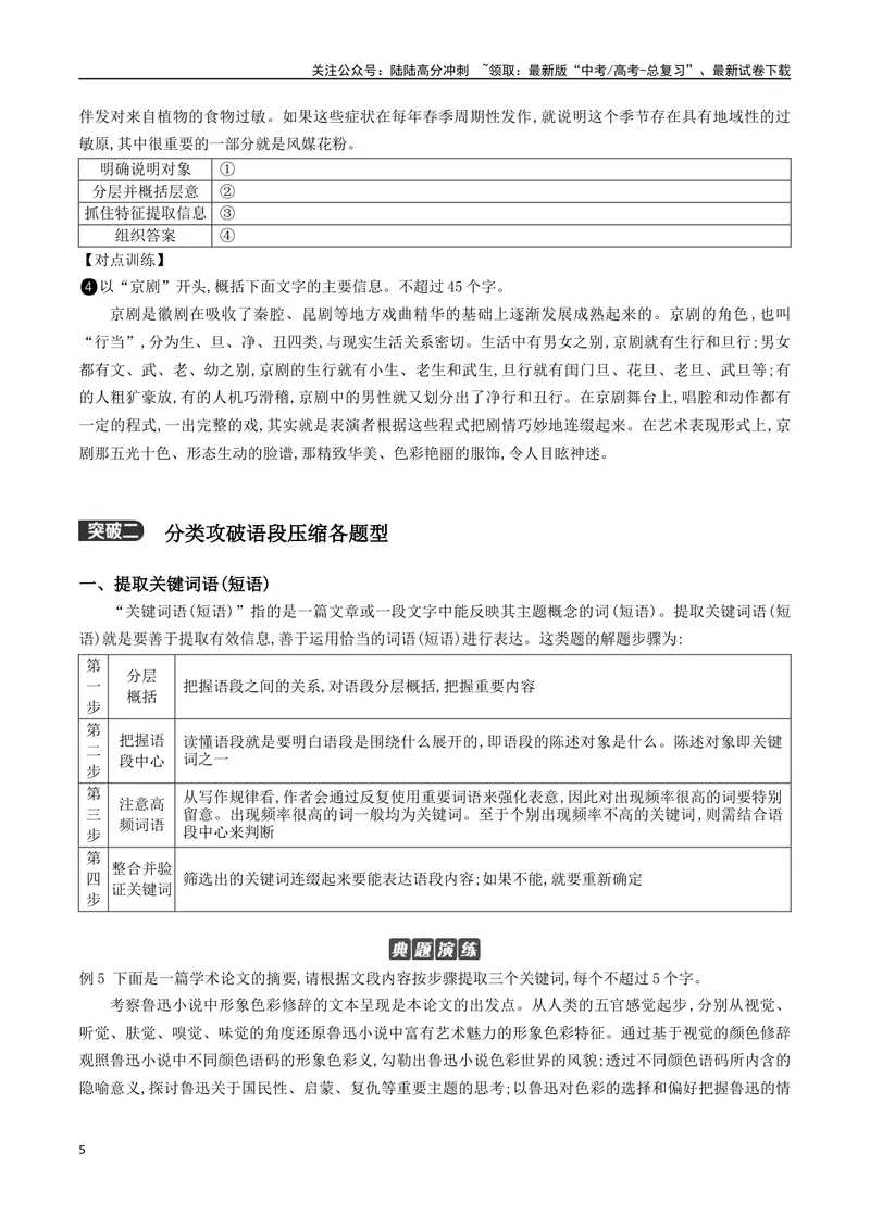 《01：压缩语段_二轮复习_2024年_2024年高考语文二轮语言文字运用模块备考全国通用_资料》第5页预览