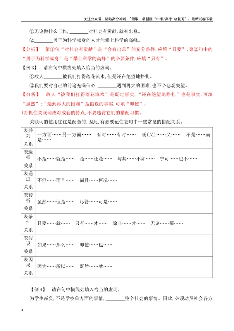 《03虚词填空与辨析-_一轮复习_2024年_2024年高考语文一轮复习之语言文字运用（全国通用）_资料》第3页预览