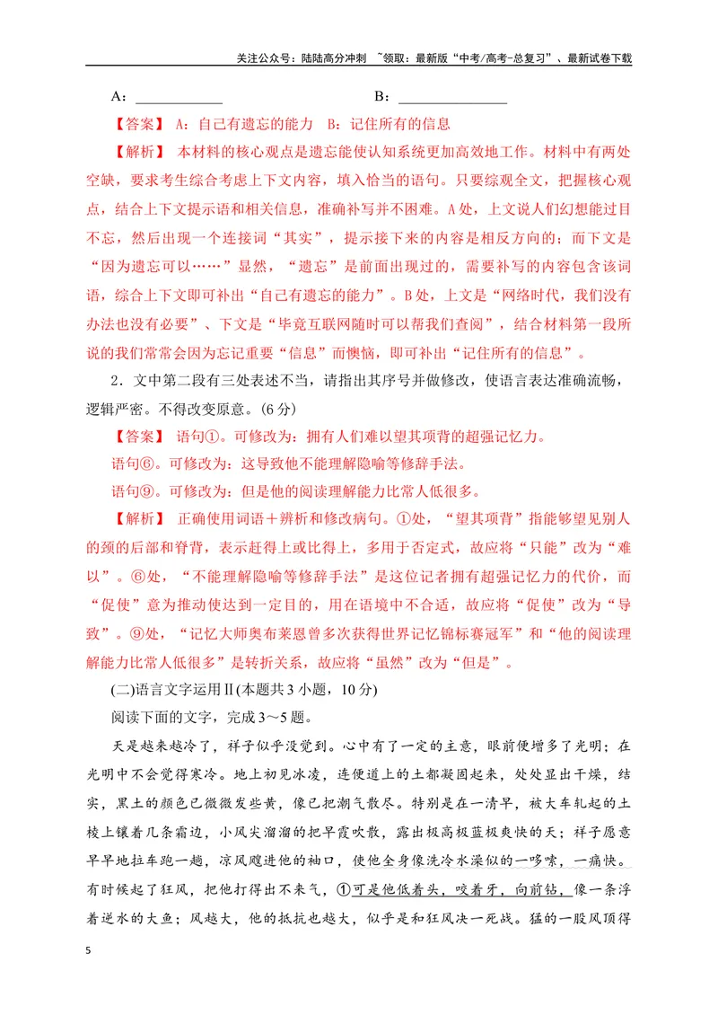 《10语段综合题解题技法精准突破（全国通用）_二轮复习_2024年_2024年高考语文二轮复习之语言文字运用全国通用_资料》第5页预览