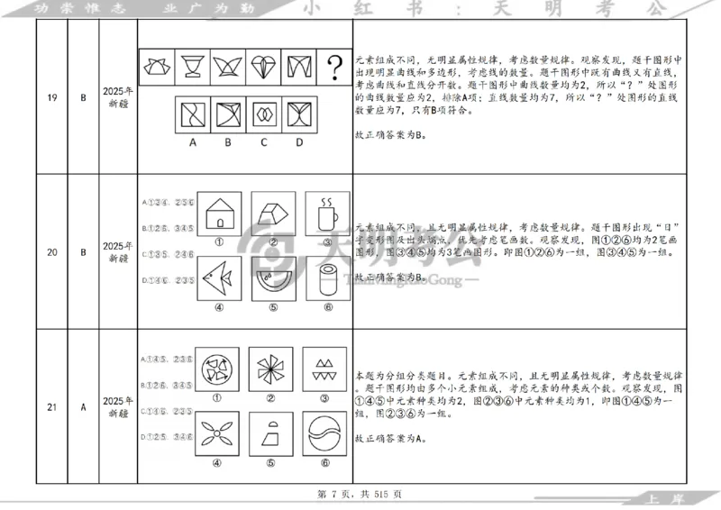 《（答案）图形推理千题册乱序版_3539.2027北京定向选调_062027行测刷题-各模块刷题合集pdf版_2027图形推理千题册_（乱序版）图形推理_图推千题册乱序版4.0》第8页预览