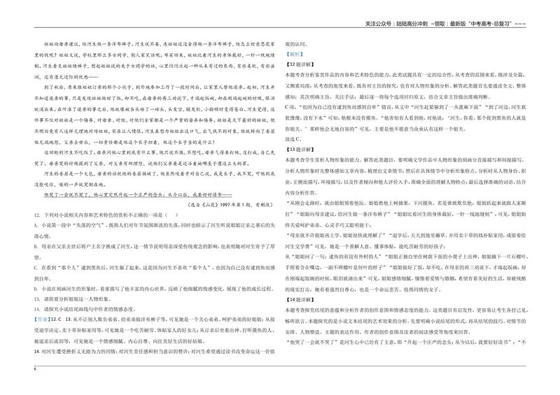 《2020年江苏省高考语文试卷解析版_专项复习_2026年-语文专项复习_2008年-2025年语文高考真题_2008-2020年高考_地方卷_江苏高考语文07-21_A3word版》第6页预览