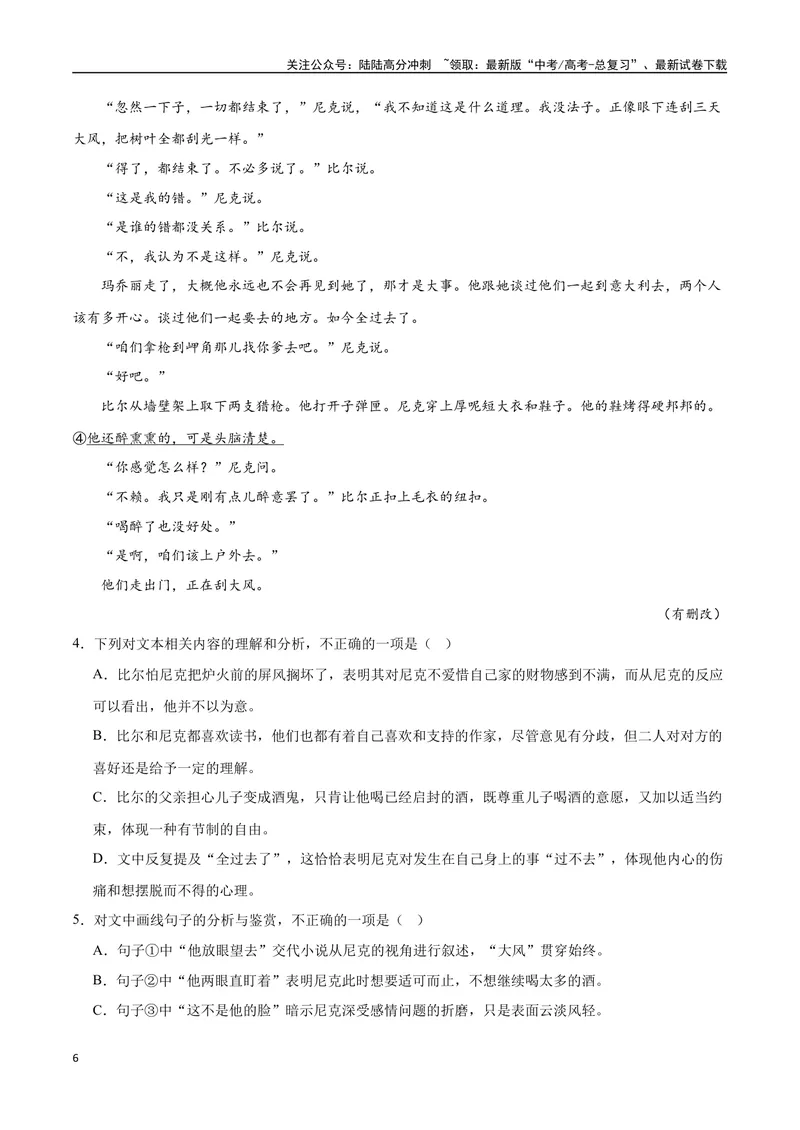 《38文学类文本阅读之环境（新高考版）（试卷）_二轮复习_2025年_2025年新高考语文二轮复习高频考点重难点强化训练卷_资料》第6页预览